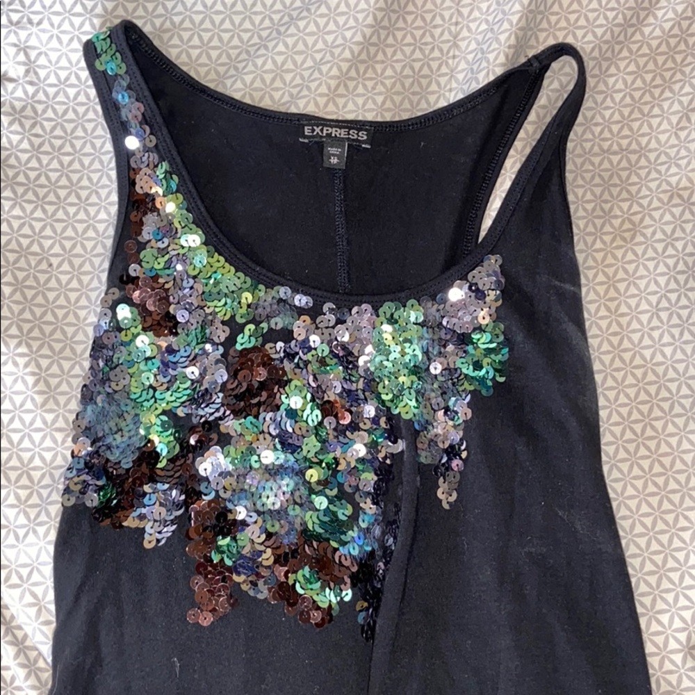 Women’s Sequined Tank Top